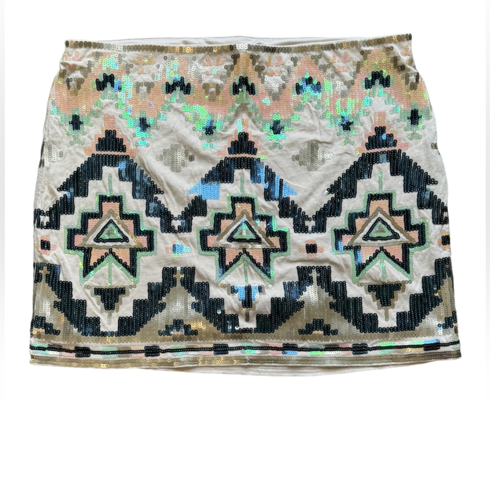 Express women’s sequin skirt size M
